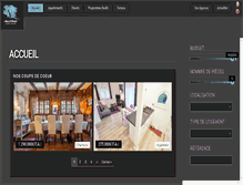 Tablet Screenshot of alpes-chalets.com